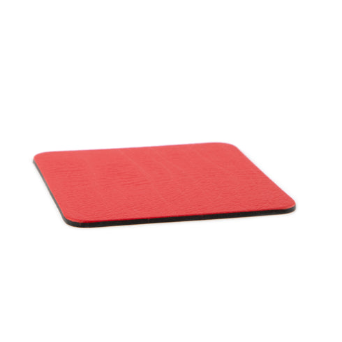 Large London Red Recycled Leather Placemats