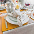 Large Mustard Yellow Recycled Leather Placemats