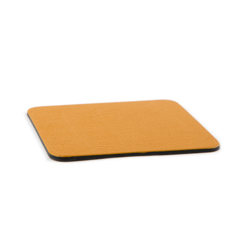 Large Mustard Yellow Recycled Leather Placemats