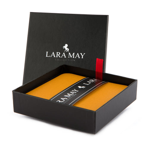 Mustard Yellow Recycled Leather Coaster Sets