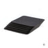 Jet Black Recycled Leather Placemats and Coasters