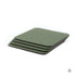 Olive Green Recycled Leather Placemats and Coasters