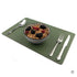 Large Olive Green Recycled Leather Placemats