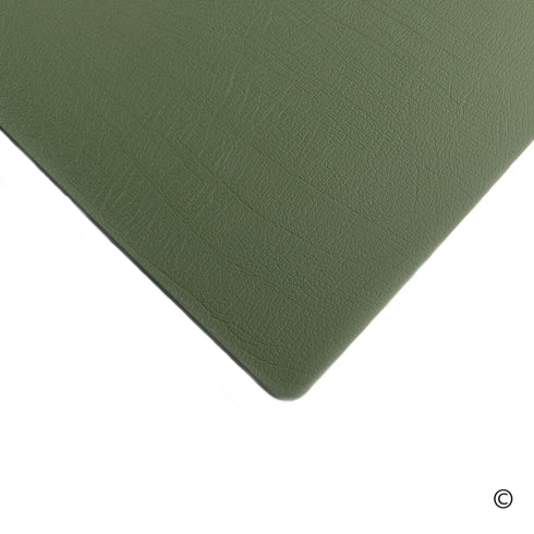 Large Olive Green Recycled Leather Placemats