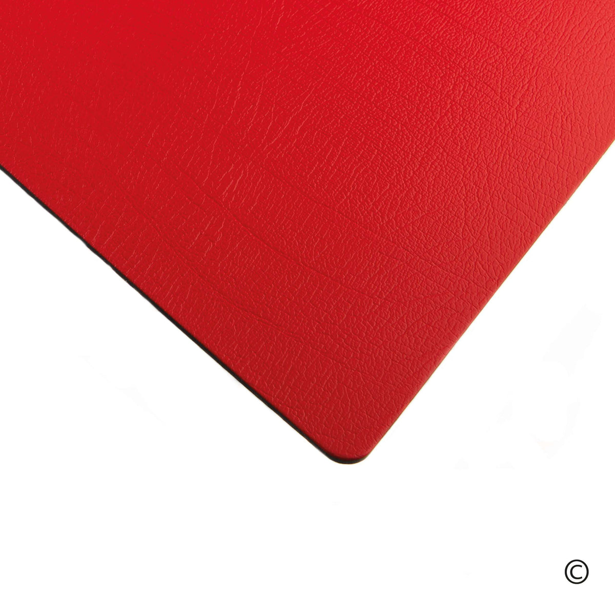 London Red Recycled Leather Placemats Sets LaraMay Collection